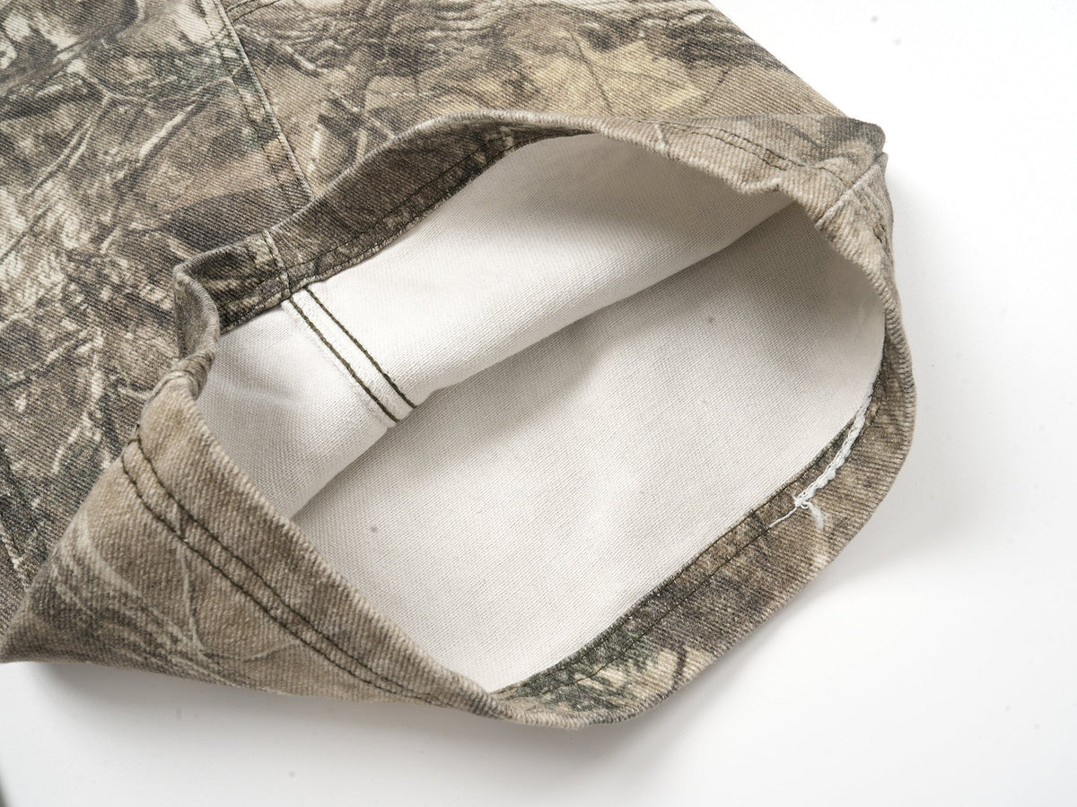 Madxmarx Forest Camo Wide-Leg Pants