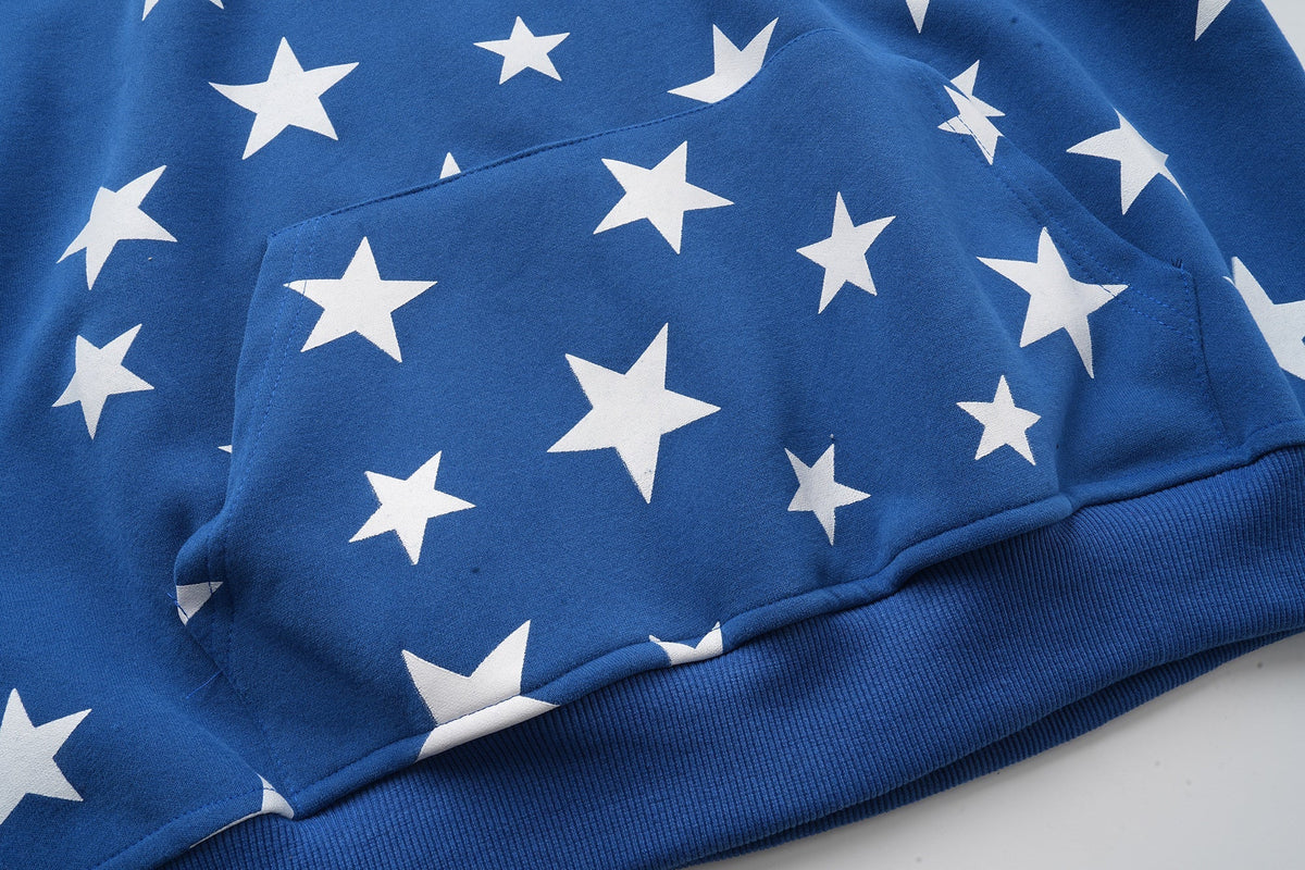 Madxmarx Star Pattern Hoodie