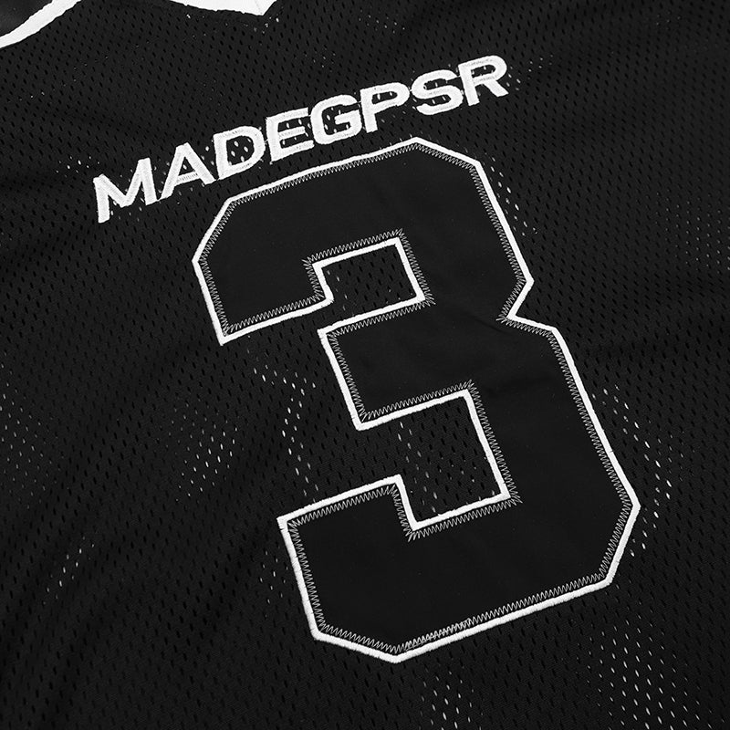 Madxmarx Dual-Panel Football Jersey Tee