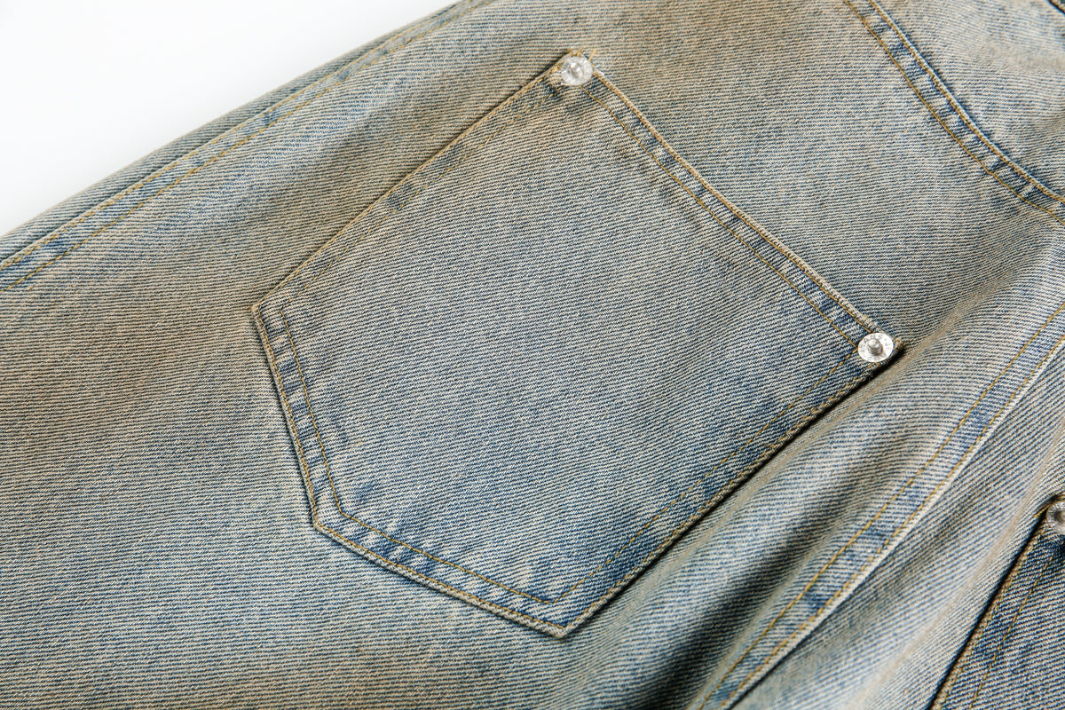Pantalon en jean délavé Madxmarx