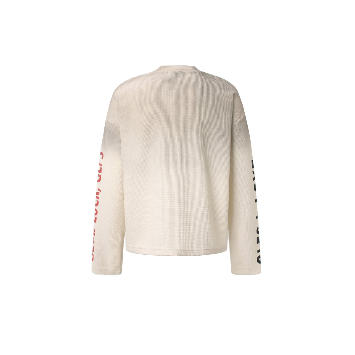 Madxmarx Waffle Graphic Long Sleeve