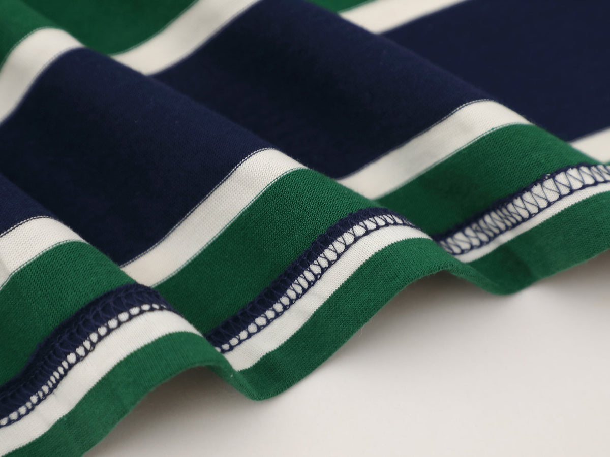 Madxmarx Striped Rugby Polo