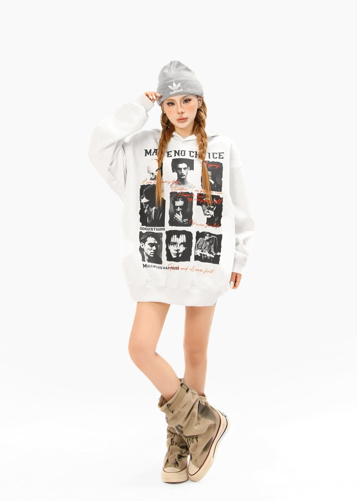 Madxmarx “Make No Choice” Graphic Hoodie