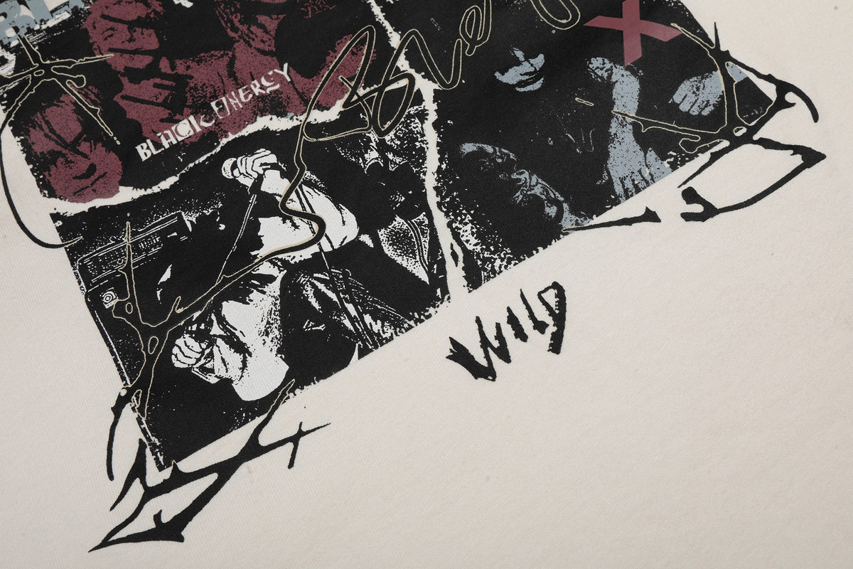 Madxmarx “Wild Noise Vintage Tee”