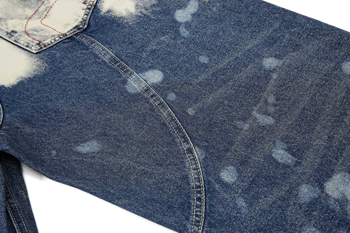 Madxmarx “Grommet Washed Balloon Jeans
