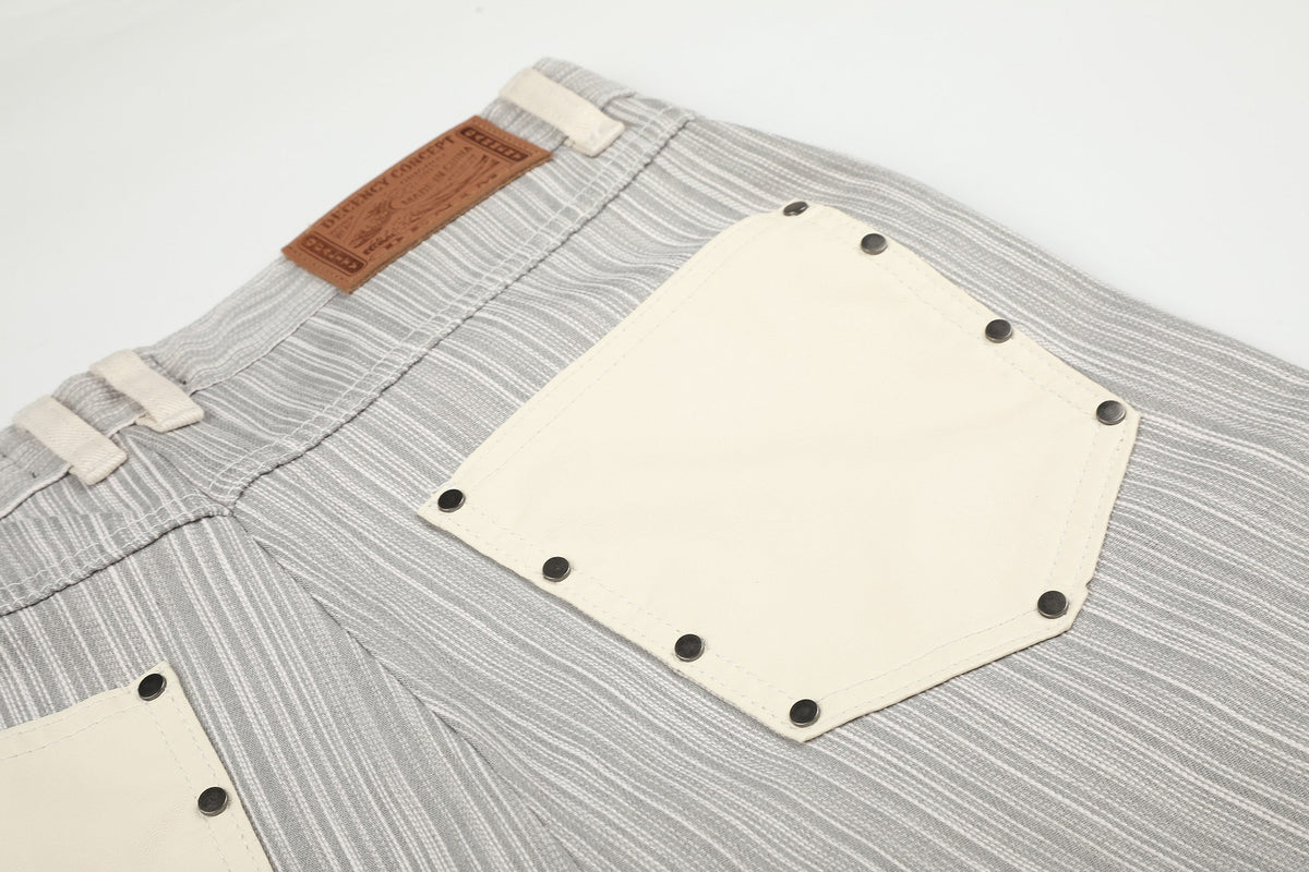 Madxmarx Pinstripe Wide-Leg Pants