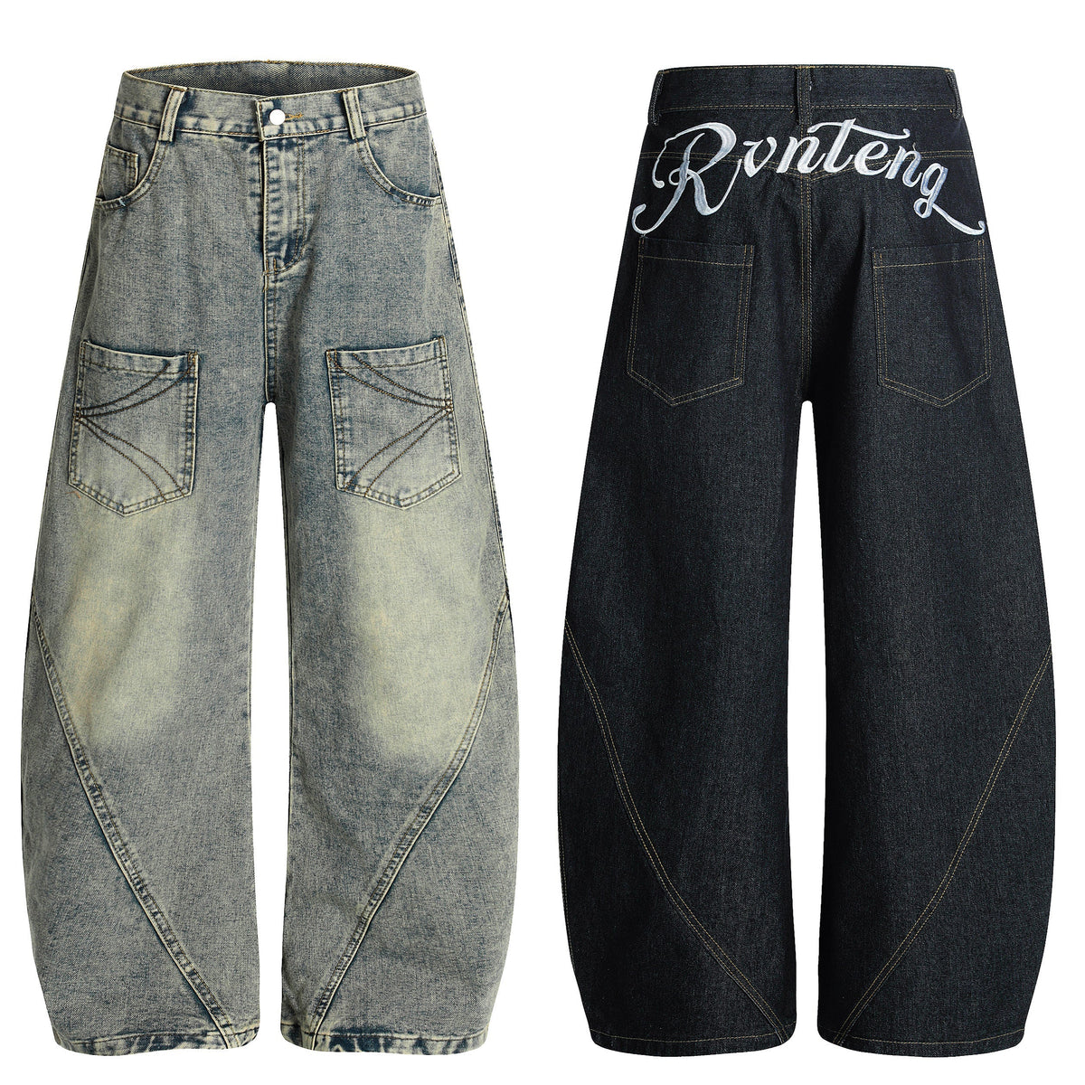 Madxmarx Arc Stitch Denim Jeans