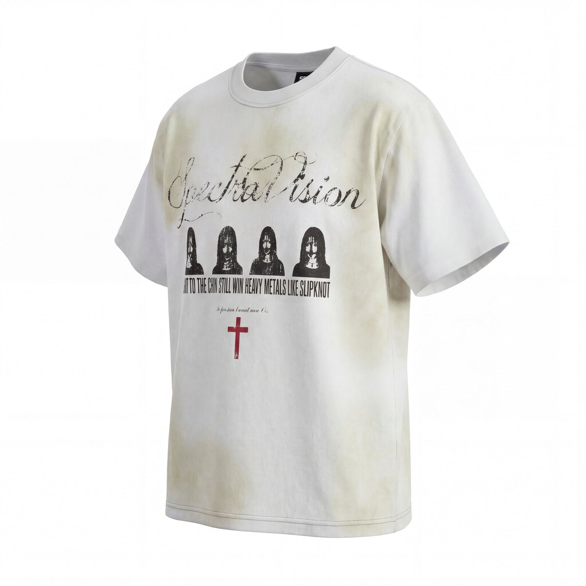 Madxmarx “Spectra Vision Distressed Graphic Tee”