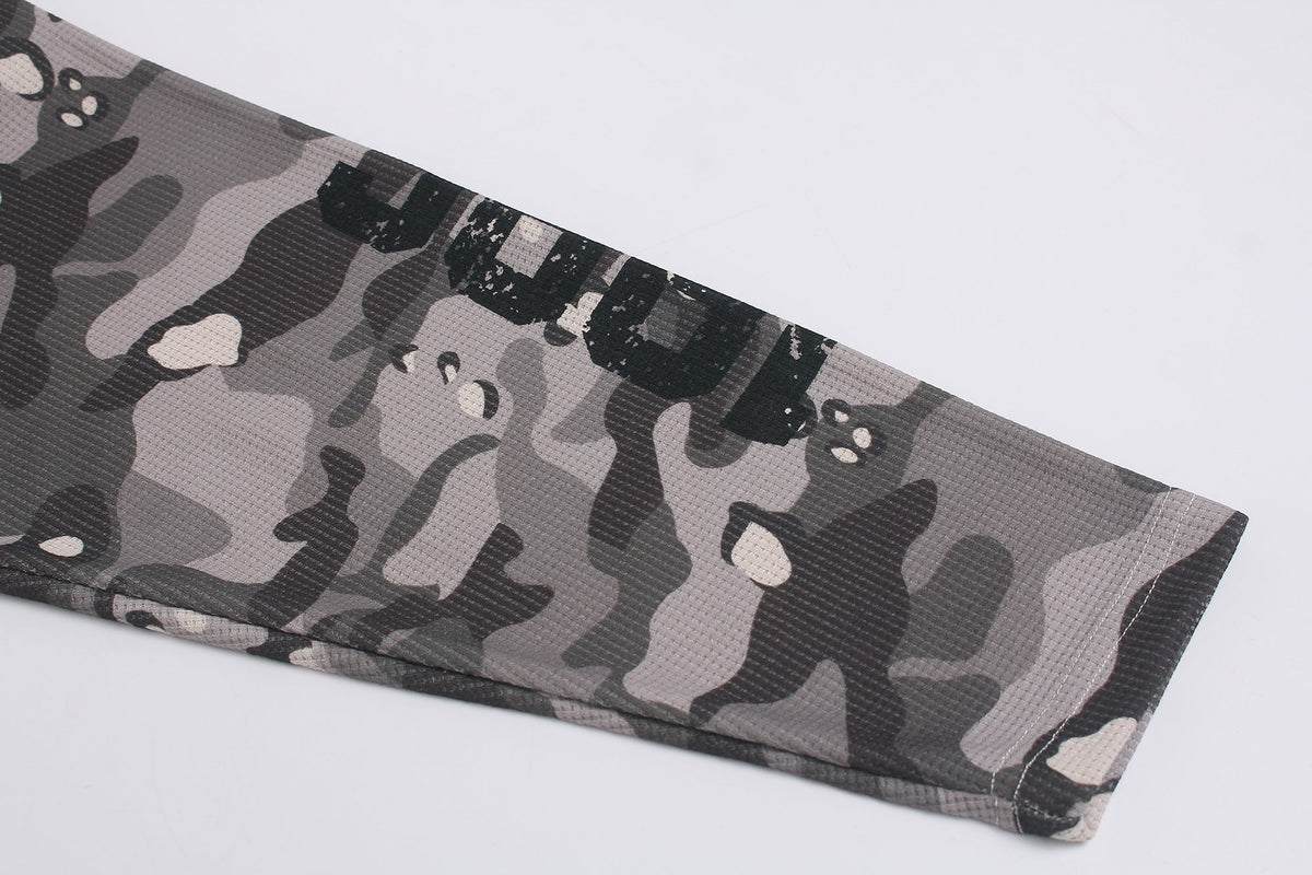 Madxmarx Camo Sleeve 1996 Graphic Long Sleeve Tee