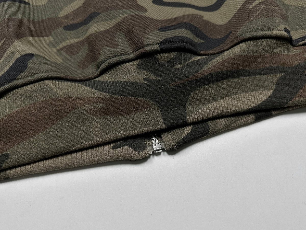 Madxmarx Camo Varsity Zip Hoodie