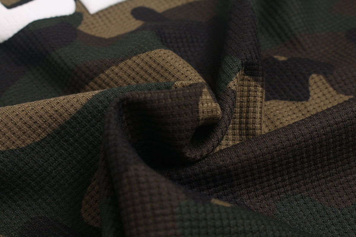 Madxmarx Camo Graphic Long Sleeve Tee