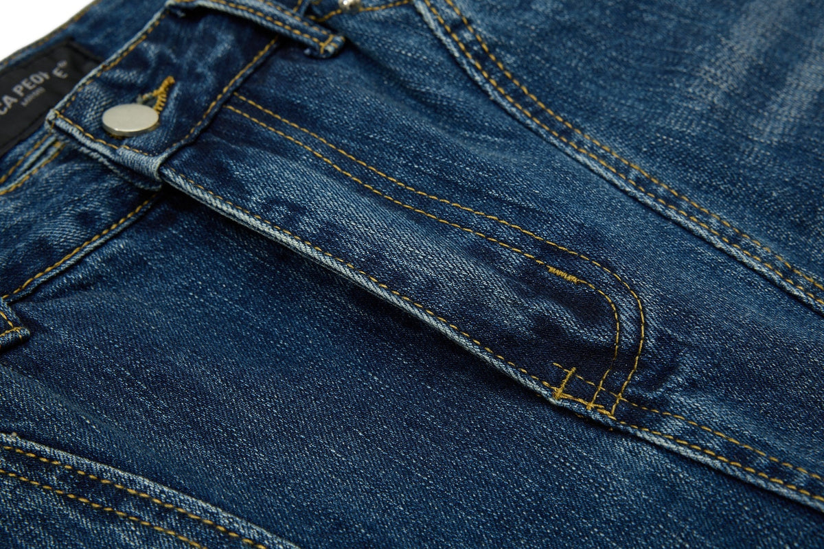 Madxmarx „Studded Panel Denim Jeans“