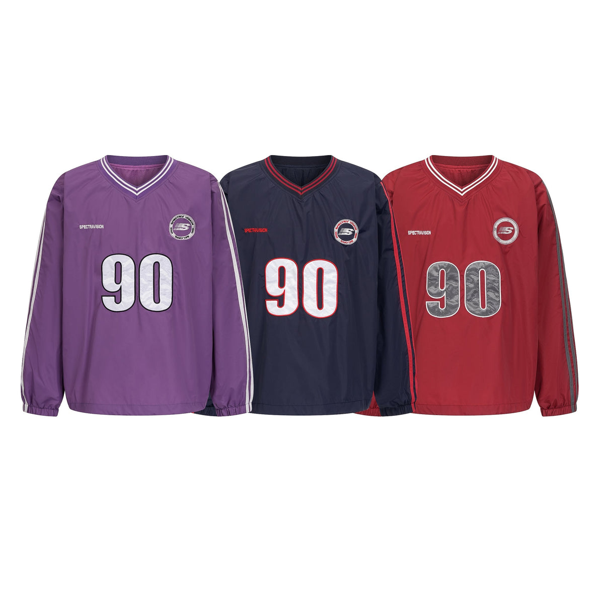 Madxmarx Retro Athletic Nylon-Pullover