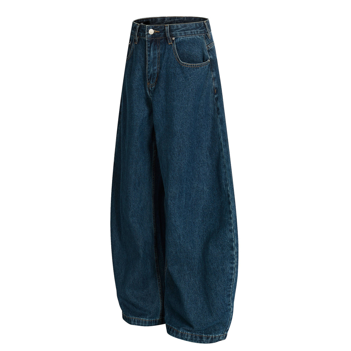 Madxmarx Deep Indigo Balloon Wide-Leg Jeans
