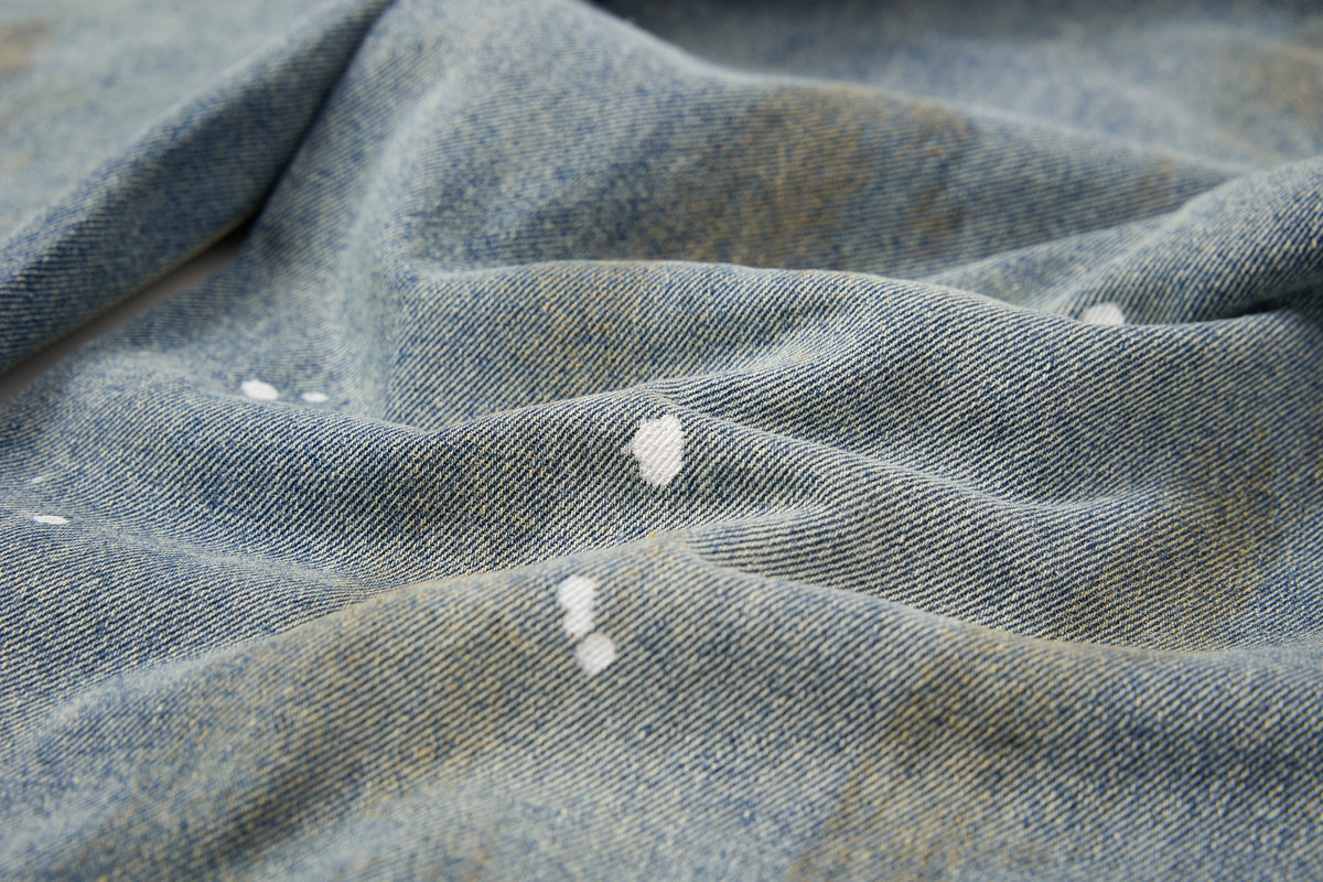 Madxmarx Distressed Vintage Washed Denim Pants