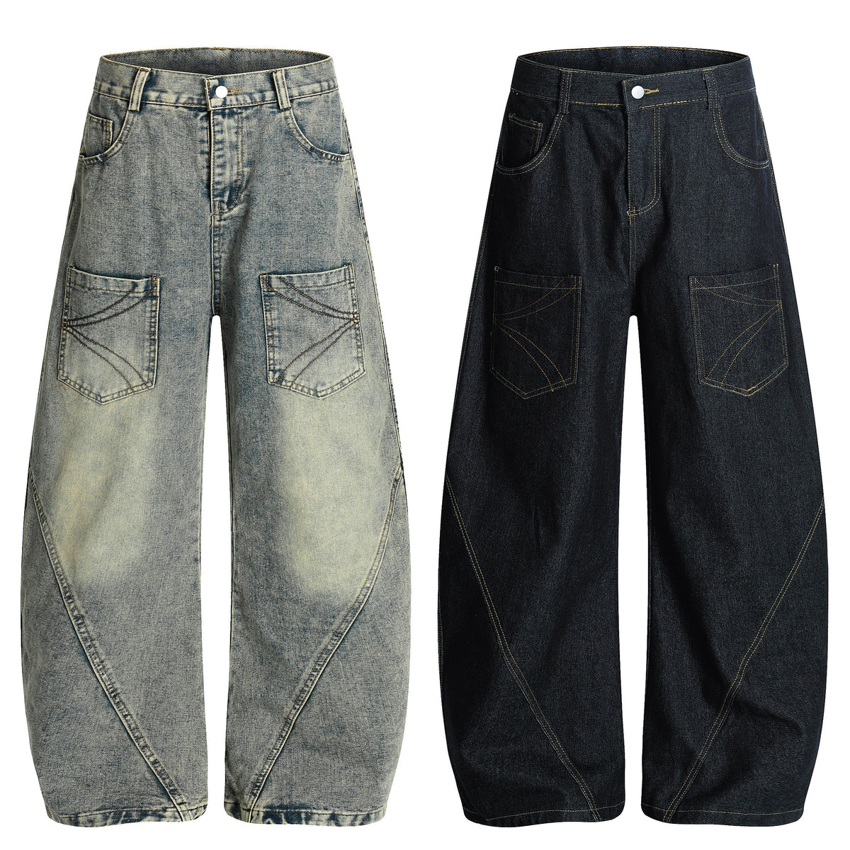 Madxmarx Arc Stitch Denim Jeans