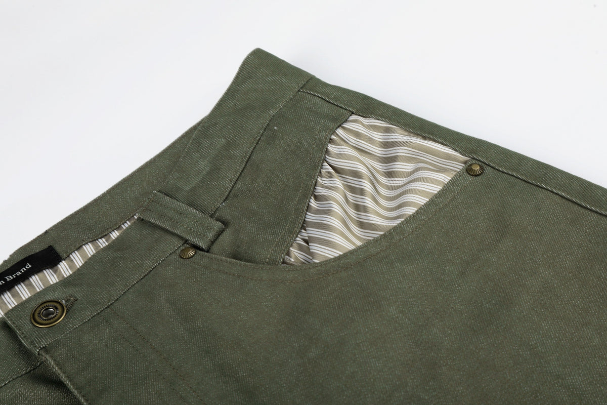 Madxmarx “Vintage Utility Fold-Hem Pants”