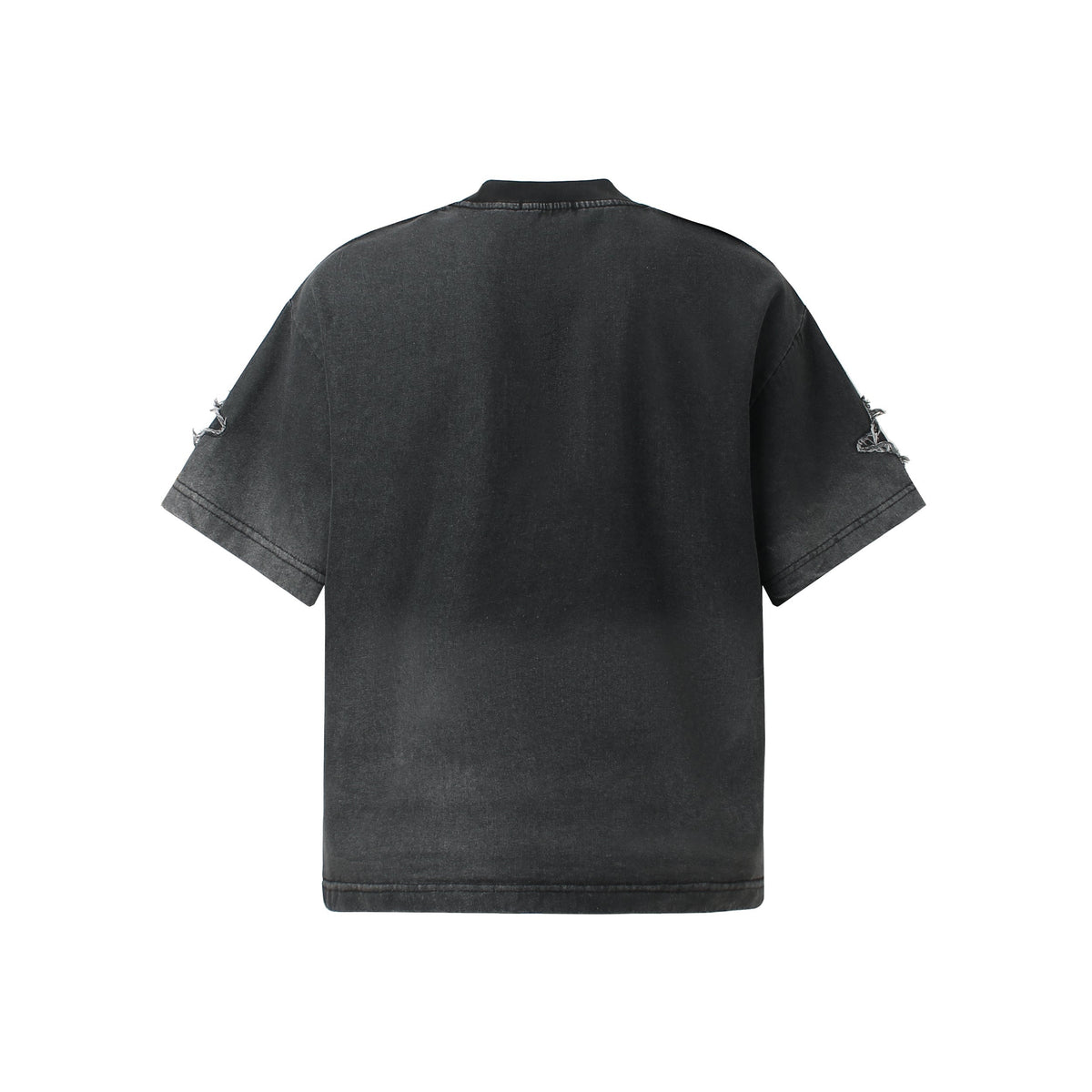 Madxmarx Distressed Star Graphic T-Shirt