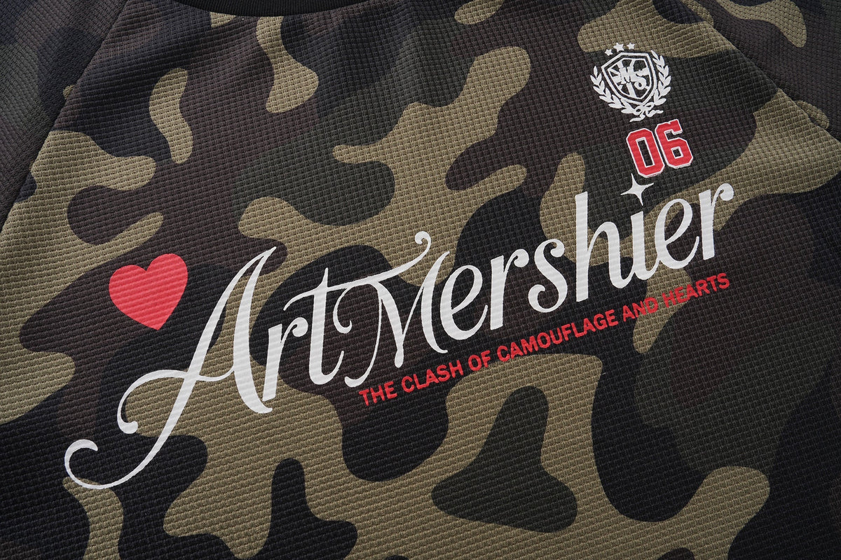 Madxmarx Camo Graphic Long Sleeve Jersey