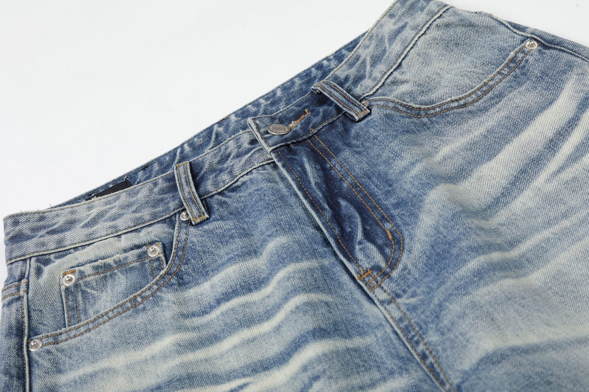 Madxmarx Light Wash Wide-Leg Jeans