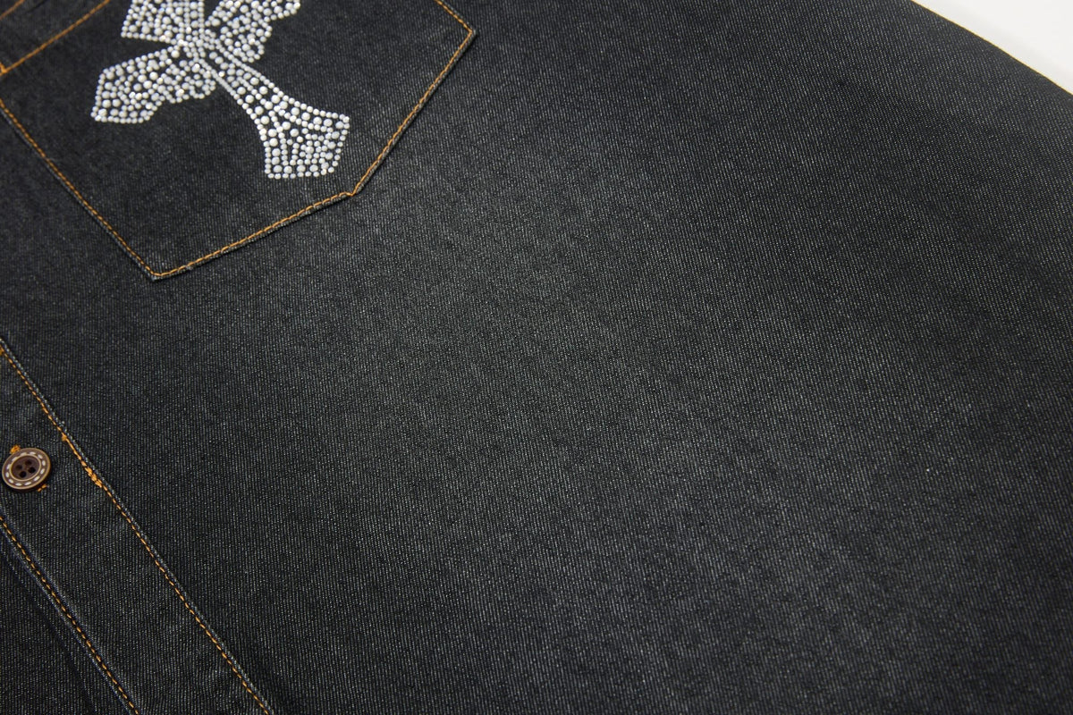 Madxmarx “Cross Denim Shirt”