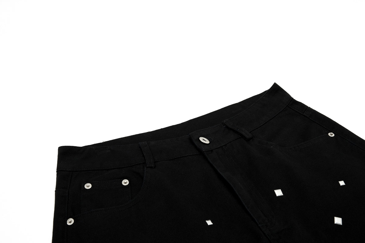 Pantalon large à détails cloutés Madxmarx