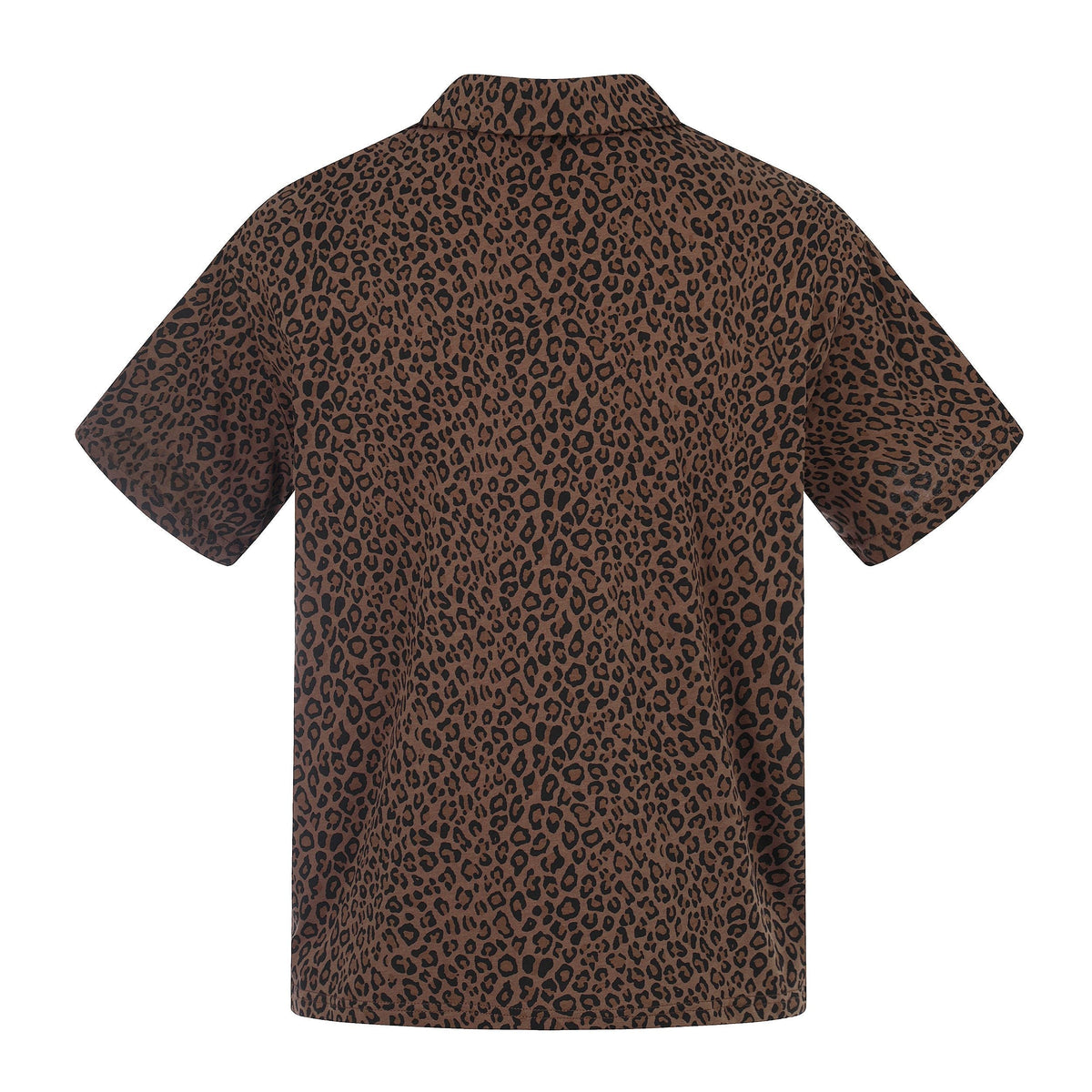 Madxmarx “Leopard Script Polo Tee”