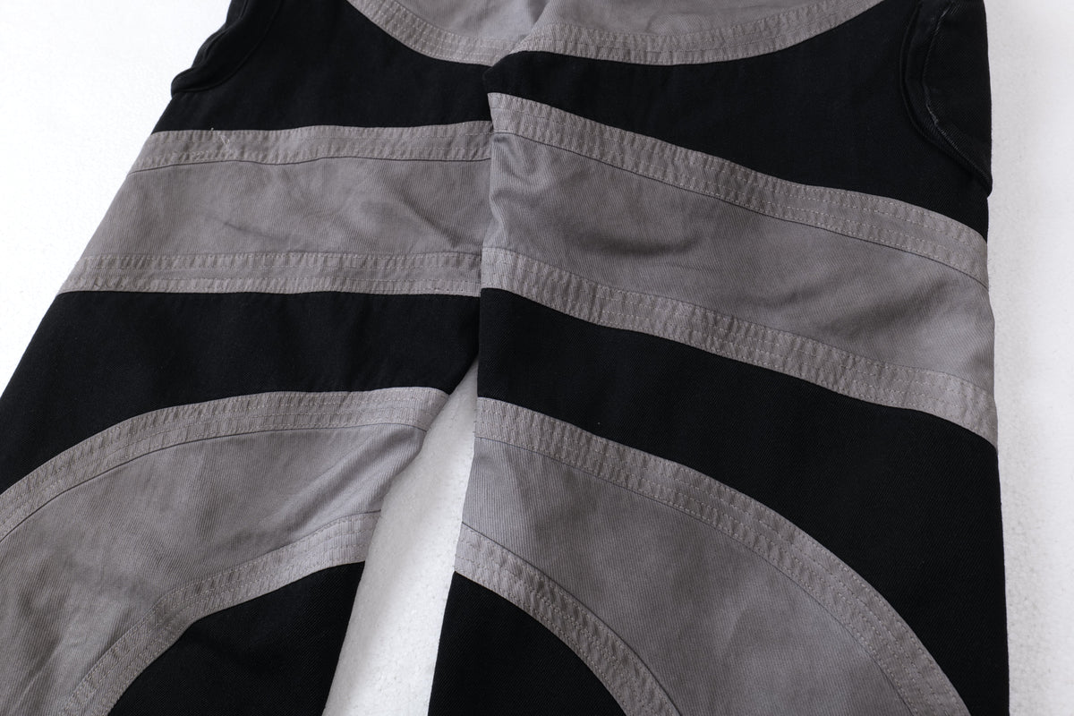 Madxmarx Multi-Panel-Hose mit Kontrastdetails und weitem Bein