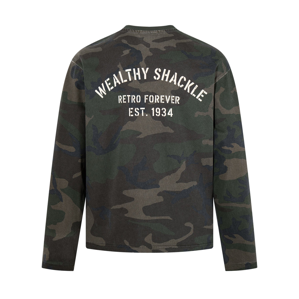 Madxmarx Camo Long Sleeve Tee