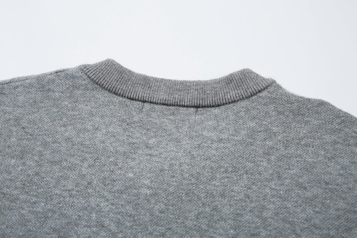 Madxmarx “NORTH17” Graphic Knit Sweater