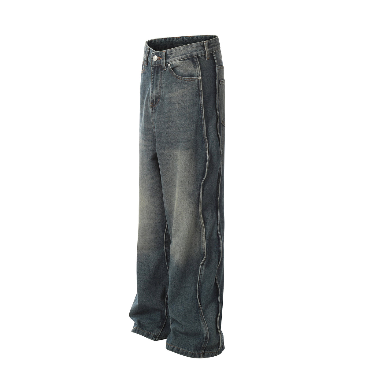 Madxmarx Classic Fade Wide-Leg Jeans