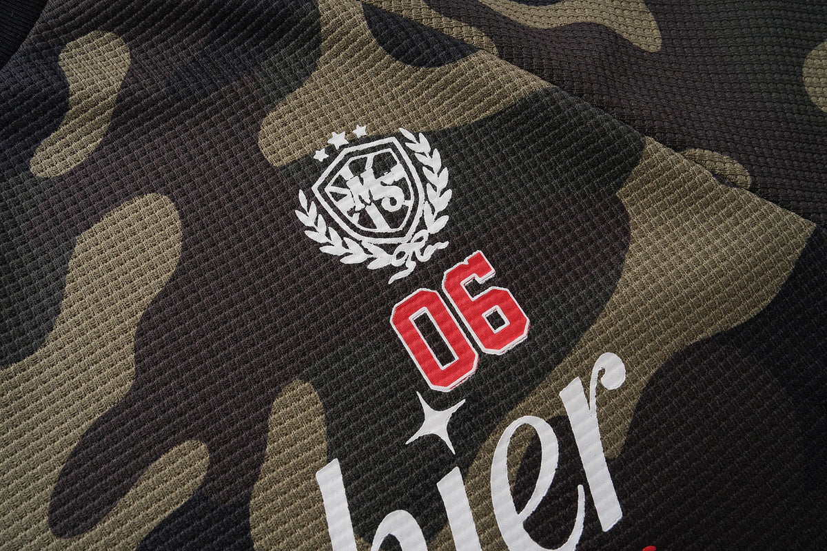 Madxmarx Camo Graphic Long Sleeve Jersey