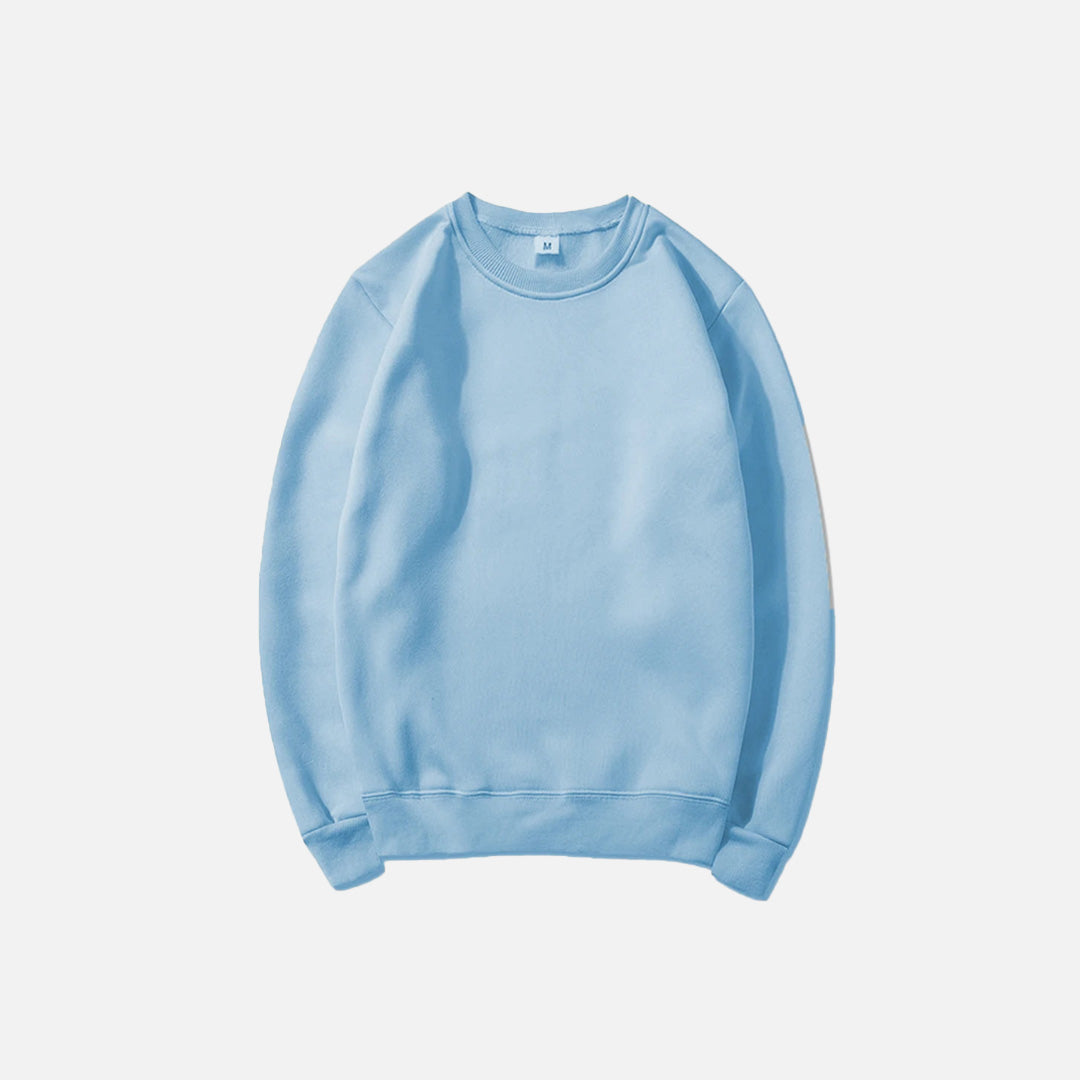 Essential Solid Color Blank Sweatshirt
