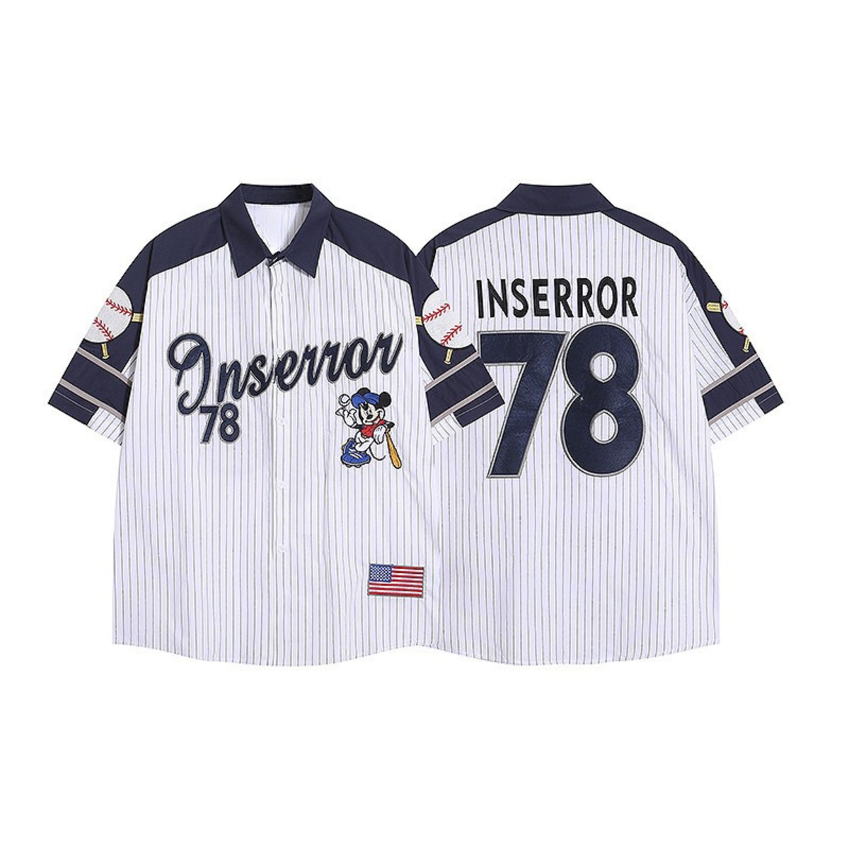 Madxmarx Baseball Graphic Shirt