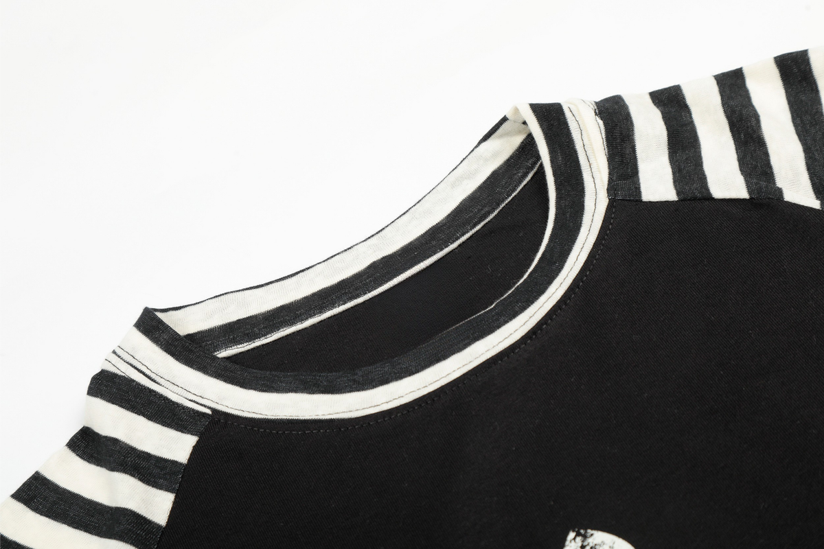 Madxmarx Cross Graphic Raglan Long Sleeve Tee