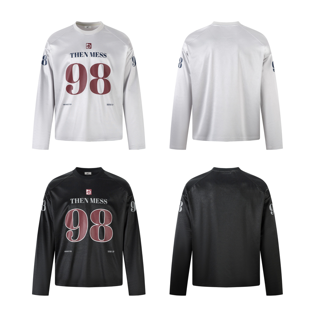 T-shirt à manches longues « 98 THEN MESS » de Madxmarx
