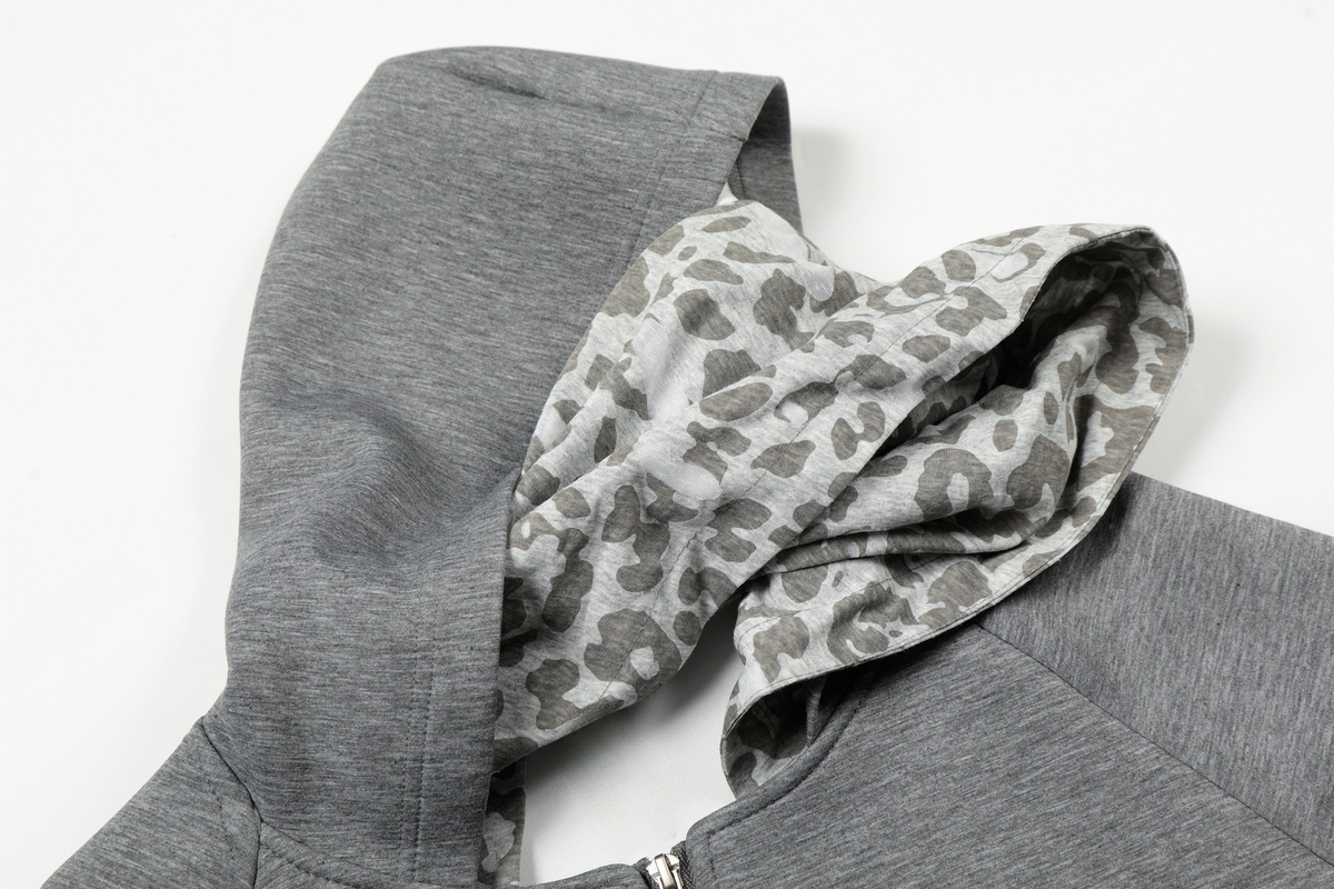 Madxmarx Layered Zip-Up Hoodie