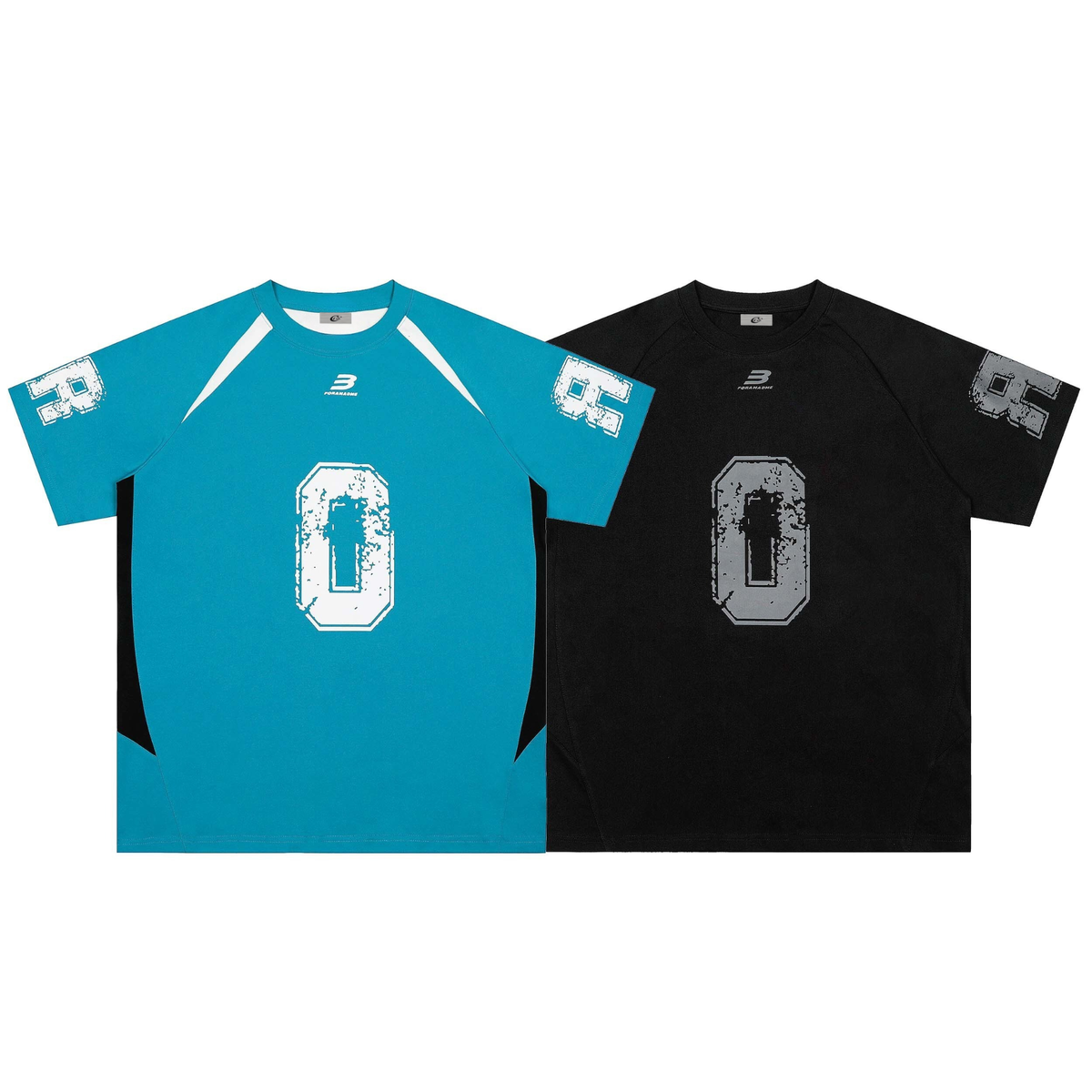 Madxmarx Varsity Number Patchwork Tee