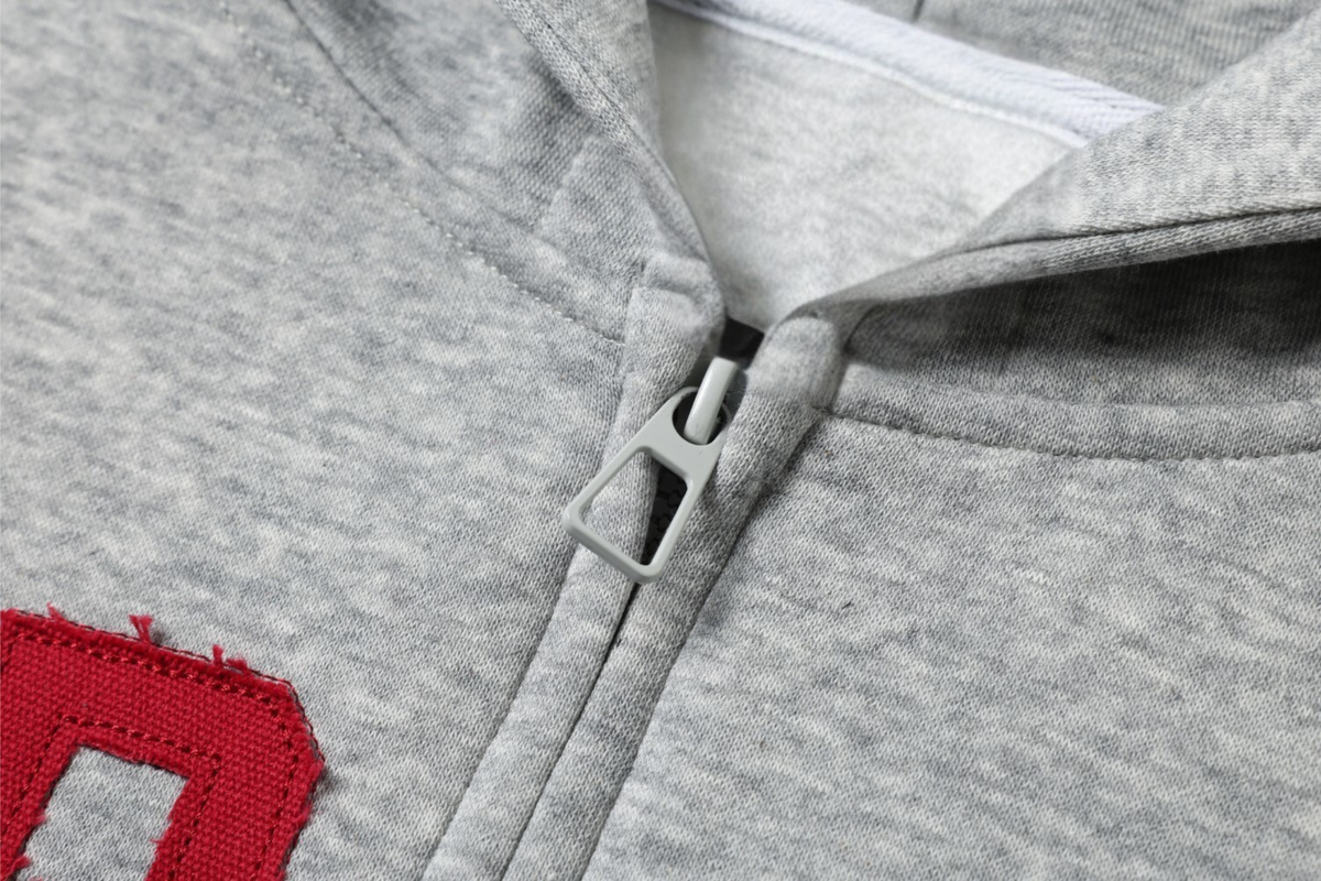 Madxmarx Zip-Up Graphic Hoodie