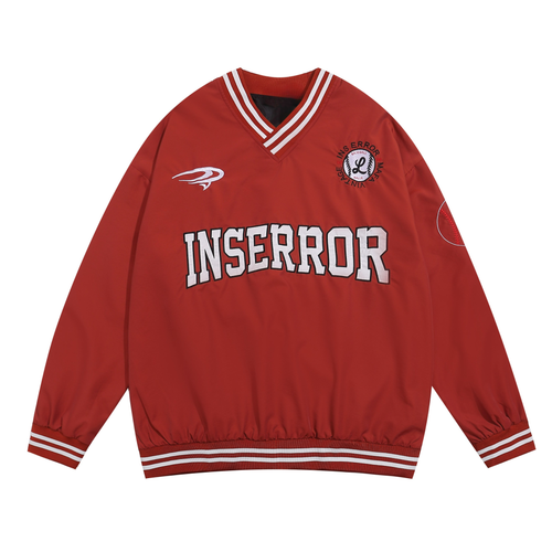 Pulôver de Mesh Varsity Madxmarx - M / Vermelho