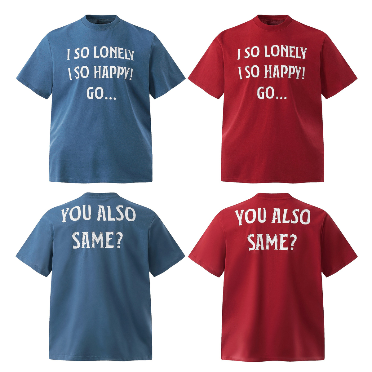 Madxmarx “Lonely Happy” Graphic Tee