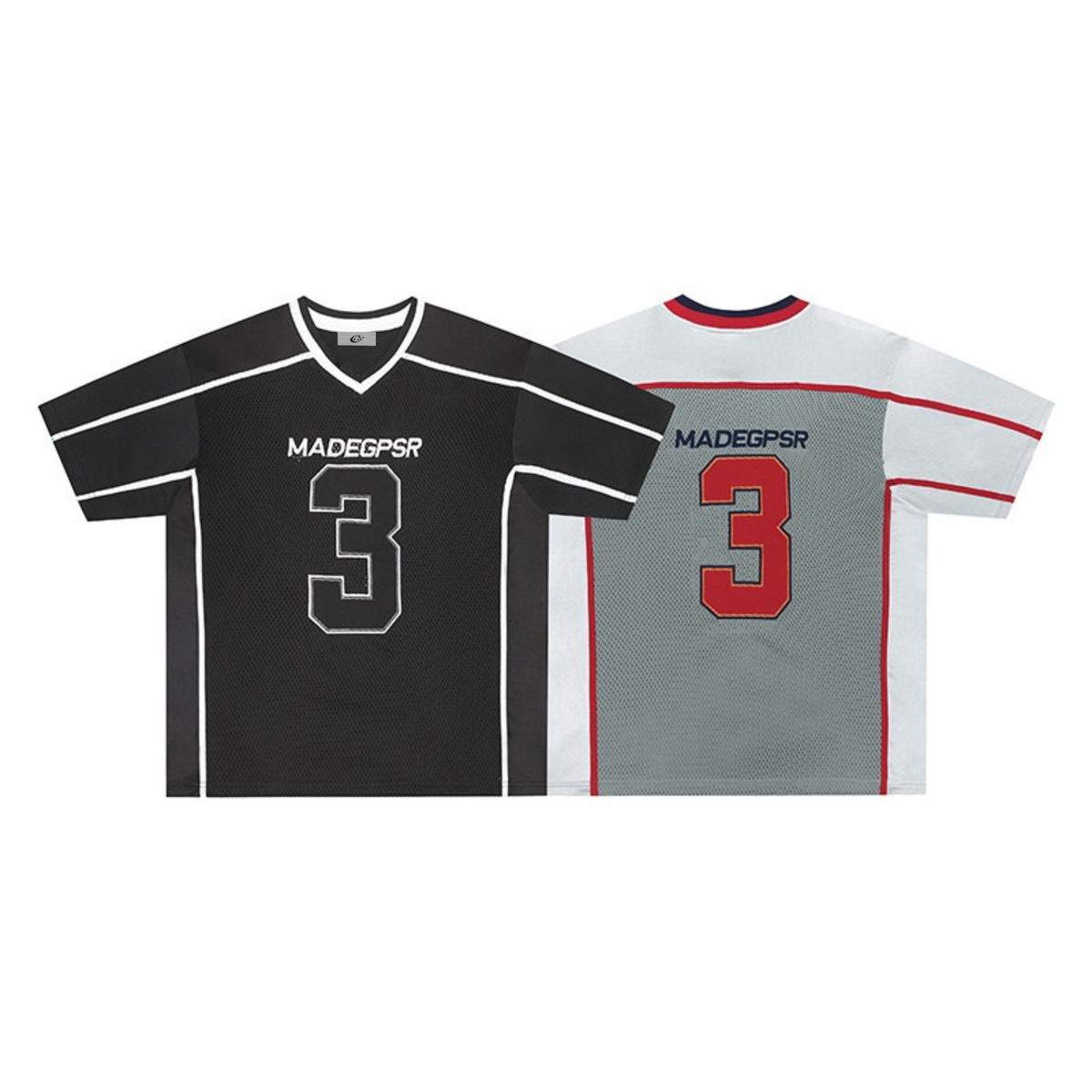 Madxmarx Dual-Panel Football Jersey Tee