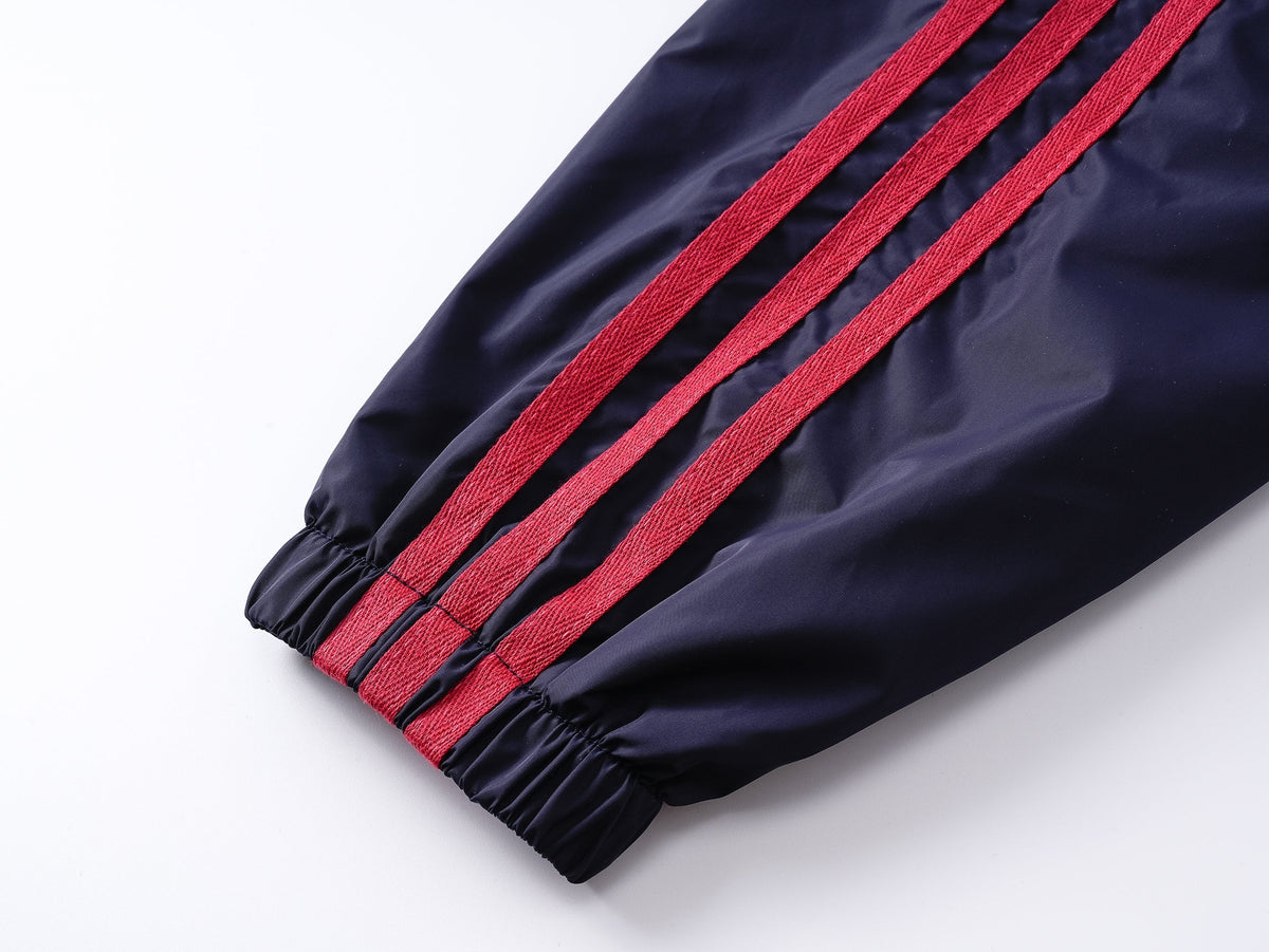 Madxmarx Retro Athletic Nylon-Pullover