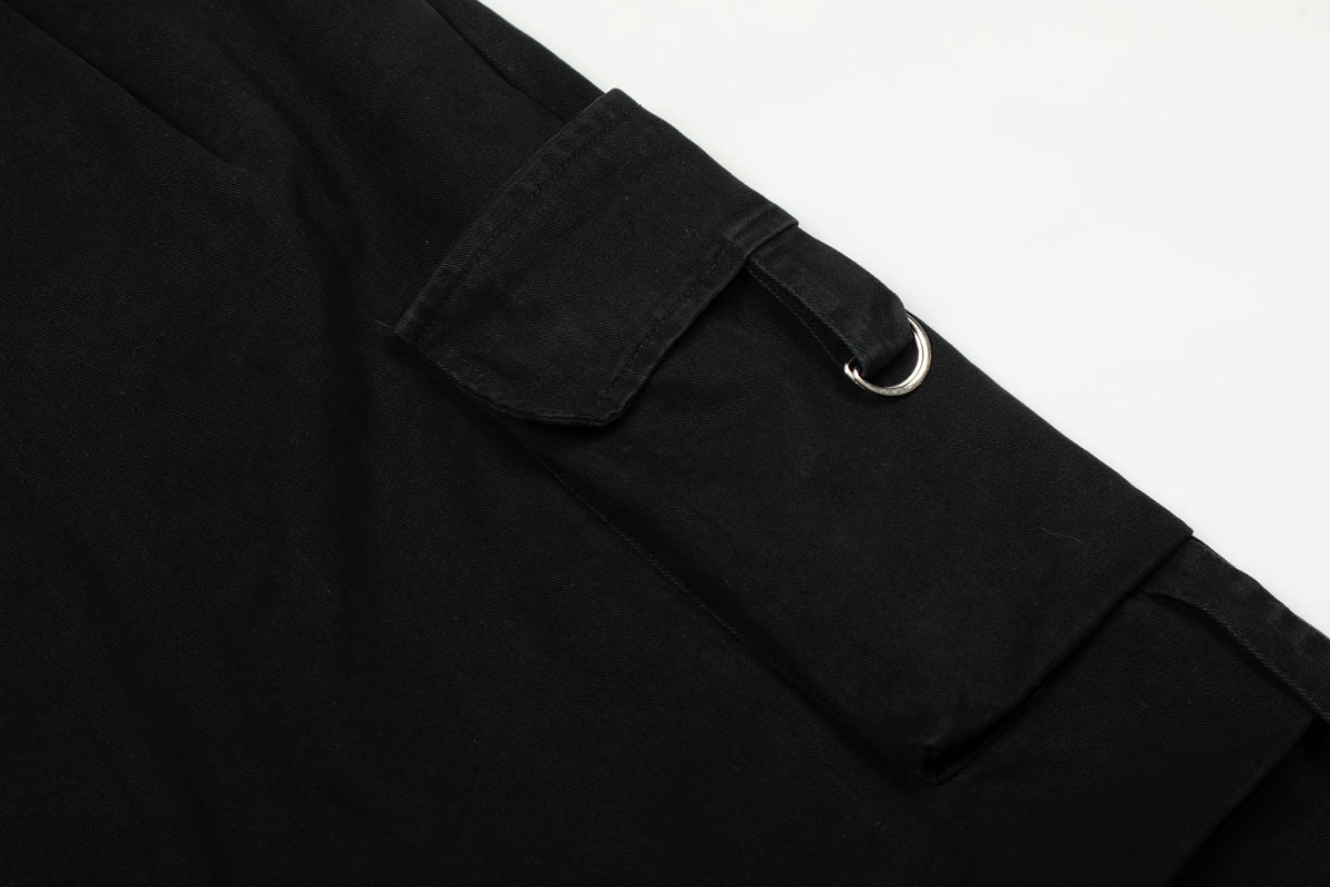 Pantalon cargo large à typographie Madxmarx