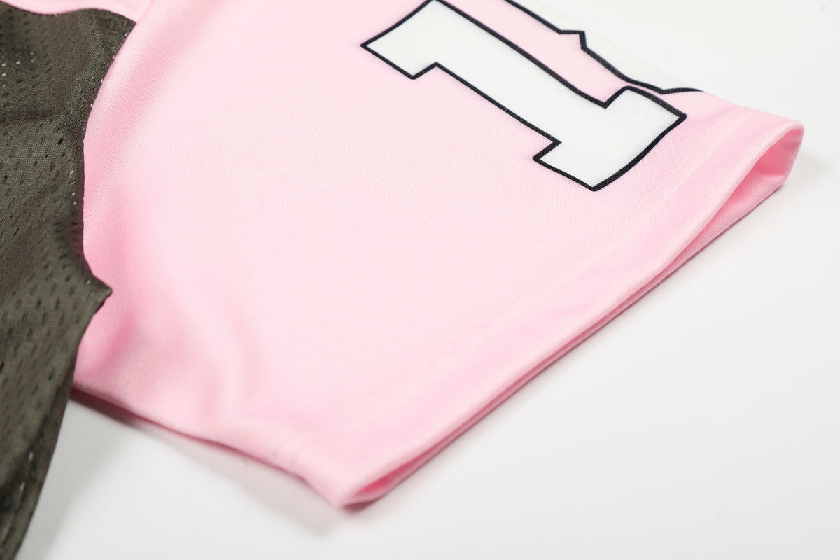 Madxmarx Pink Camo “18” Mesh Jersey