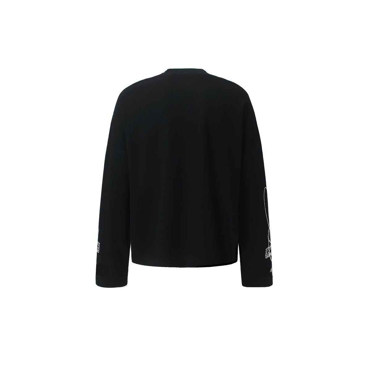 Madxmarx Studded Graphic Long Sleeve Tee