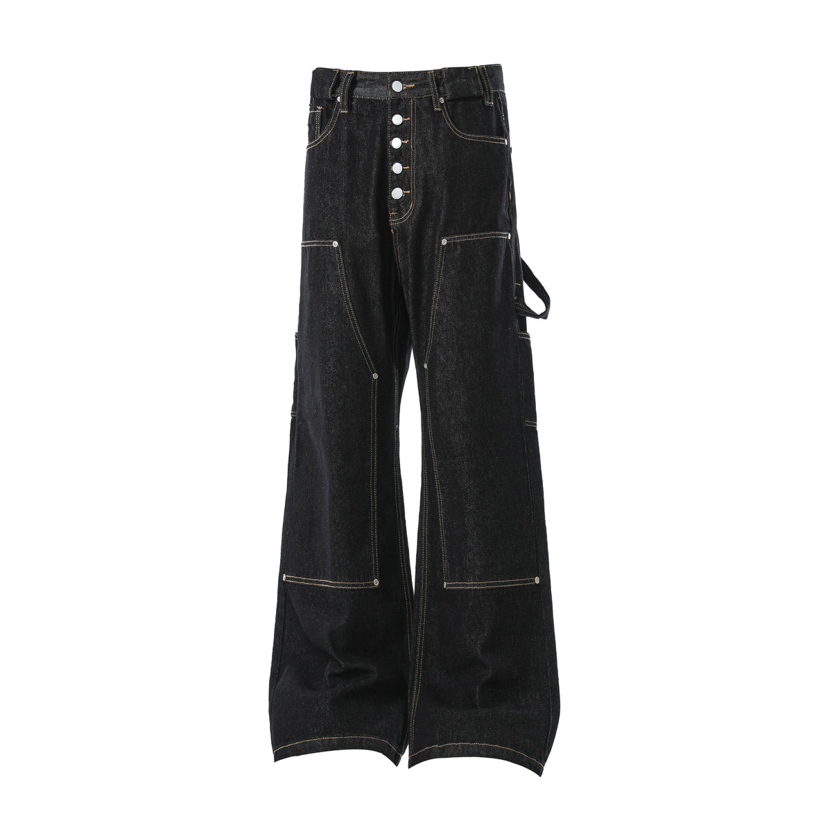 Pantalon de travail en jean multi-poches Madxmarx