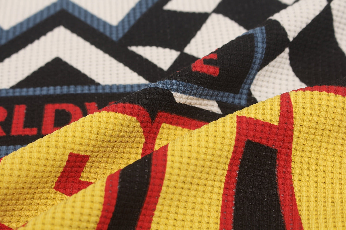 Madxmarx Worldwide Racing Waffle Long Sleeve