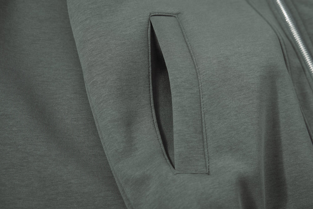 Madxmarx Gothic Line Art Zip Hoodie