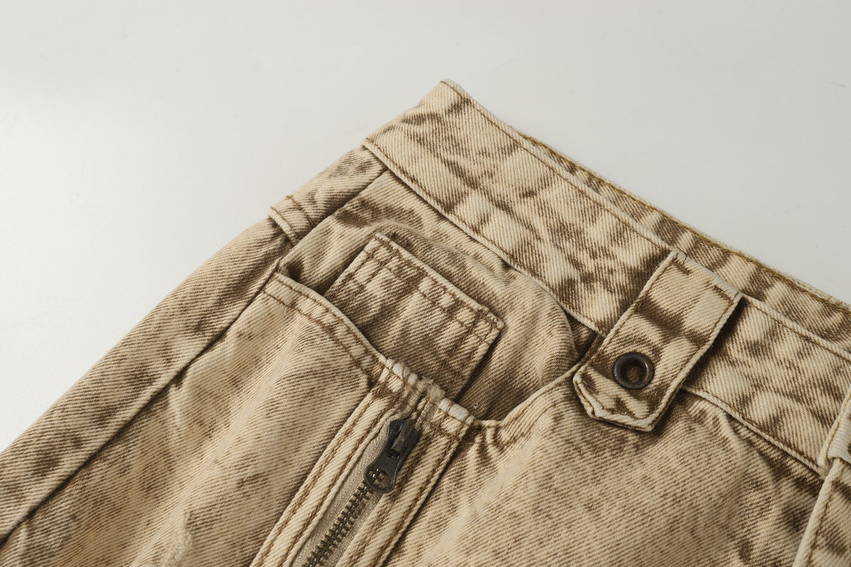 Madxmarx „Vintage Distressed Panel Jeans“